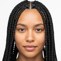 Box Braids hairstyle example