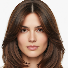 Face-Framing Layers hairstyle example