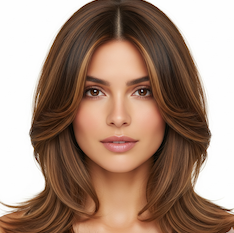 Butterfly Cut hairstyle example