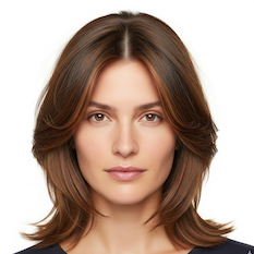 Layered Lob hairstyle example